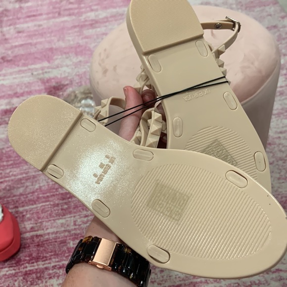 NWT South Beach matte studded gladiator sandal - Picture 6 of 6